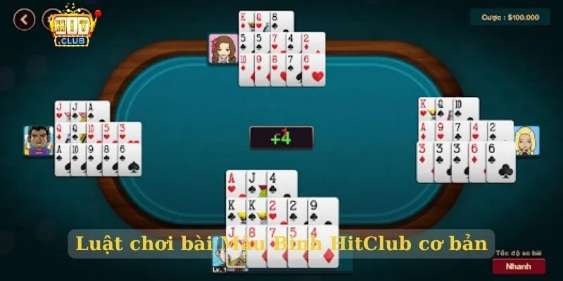 Game bài Mậu Binh HitClub – Game bài trí tuệ đáng trải nghiệm Luật chơi bài Mậu Binh HitClub cơ bản